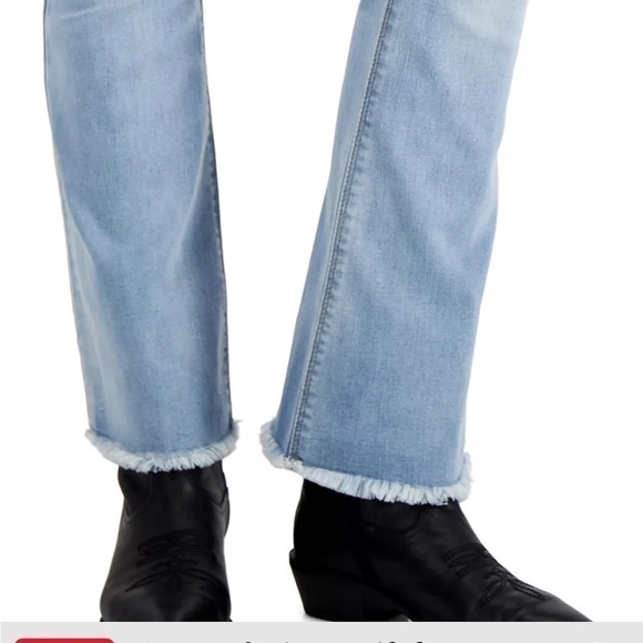 VANILLA STAR Juniors' Ripped High-Rise Jeans pants  size 7 - Picture 14 of 14